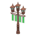 Street Lamp With Banners Animal Crossing New Horizons | ACNH Critter - ACNHMALL