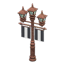 Street Lamp With Banners Animal Crossing New Horizons | ACNH Critter - ACNHMALL