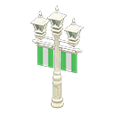 Street Lamp With Banners Animal Crossing New Horizons | ACNH Critter - ACNHMALL