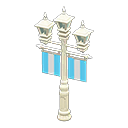 Street Lamp With Banners Animal Crossing New Horizons | ACNH Critter - ACNHMALL