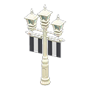 Street Lamp With Banners Animal Crossing New Horizons | ACNH Critter - ACNHMALL