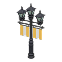 Street Lamp With Banners Animal Crossing New Horizons | ACNH Critter - ACNHMALL