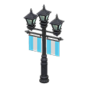 Street Lamp With Banners Animal Crossing New Horizons | ACNH Critter - ACNHMALL