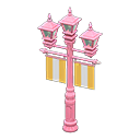 Street Lamp With Banners Animal Crossing New Horizons | ACNH Critter - ACNHMALL