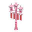 Street Lamp With Banners Animal Crossing New Horizons | ACNH Critter - ACNHMALL