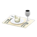 Table Setting Animal Crossing New Horizons | ACNH Critter - ACNHMALL