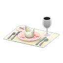 Table Setting Animal Crossing New Horizons | ACNH Critter - ACNHMALL