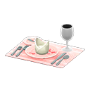 Table Setting Animal Crossing New Horizons | ACNH Critter - ACNHMALL
