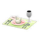 Table Setting Animal Crossing New Horizons | ACNH Critter - ACNHMALL