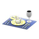 Table Setting Animal Crossing New Horizons | ACNH Critter - ACNHMALL