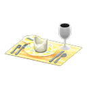 Table Setting Animal Crossing New Horizons | ACNH Critter - ACNHMALL