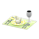 Table Setting Animal Crossing New Horizons | ACNH Critter - ACNHMALL