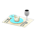 Table Setting Animal Crossing New Horizons | ACNH Critter - ACNHMALL