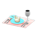Table Setting Animal Crossing New Horizons | ACNH Critter - ACNHMALL