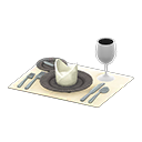 Table Setting Animal Crossing New Horizons | ACNH Critter - ACNHMALL