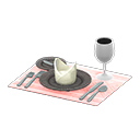Table Setting Animal Crossing New Horizons | ACNH Critter - ACNHMALL