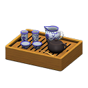 Traditional Tea Set Animal Crossing New Horizons | ACNH Critter - ACNHMALL