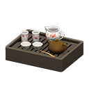 Traditional Tea Set Animal Crossing New Horizons | ACNH Critter - ACNHMALL