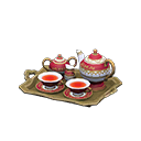 Fancy Tea Set Animal Crossing New Horizons | ACNH Critter - ACNHMALL