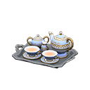 Fancy Tea Set Animal Crossing New Horizons | ACNH Critter - ACNHMALL