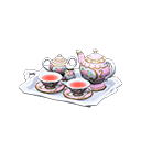Fancy Tea Set Animal Crossing New Horizons | ACNH Critter - ACNHMALL