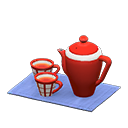 Tea Set Animal Crossing New Horizons | ACNH Critter - ACNHMALL