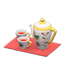 Tea Set Animal Crossing New Horizons | ACNH Critter - ACNHMALL