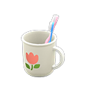 Toothbrush-And-Cup Set Animal Crossing New Horizons | ACNH Critter - ACNHMALL