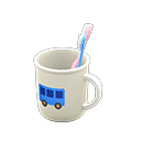 Toothbrush-And-Cup Set Animal Crossing New Horizons | ACNH Critter - ACNHMALL