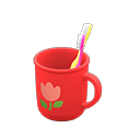 Toothbrush-And-Cup Set Animal Crossing New Horizons | ACNH Critter - ACNHMALL