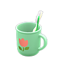 Toothbrush-And-Cup Set Animal Crossing New Horizons | ACNH Critter - ACNHMALL