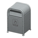 Steel Trash Can Animal Crossing New Horizons | ACNH Critter - ACNHMALL
