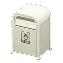 Steel Trash Can Animal Crossing New Horizons | ACNH Critter - ACNHMALL