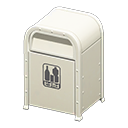 Steel Trash Can Animal Crossing New Horizons | ACNH Critter - ACNHMALL