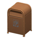 Steel Trash Can Animal Crossing New Horizons | ACNH Critter - ACNHMALL