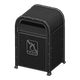 Black x Nonflammable garbage Black x Nonflammable garbage