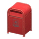 Red x Flammable garbage Red x Flammable garbage