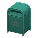 Steel Trash Can Animal Crossing New Horizons | ACNH Critter - ACNHMALL