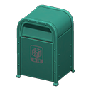 Steel Trash Can Animal Crossing New Horizons | ACNH Critter - ACNHMALL