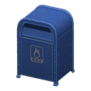 Steel Trash Can Animal Crossing New Horizons | ACNH Critter - ACNHMALL