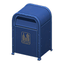 Steel Trash Can Animal Crossing New Horizons | ACNH Critter - ACNHMALL