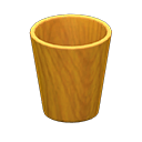 Wooden Waste Bin Animal Crossing New Horizons | ACNH Critter - ACNHMALL