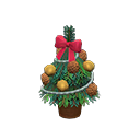 Tabletop Festive Tree Animal Crossing New Horizons | ACNH Critter - ACNHMALL