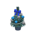 Tabletop Festive Tree Animal Crossing New Horizons | ACNH Critter - ACNHMALL