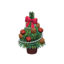 Tabletop Festive Tree Animal Crossing New Horizons | ACNH Critter - ACNHMALL