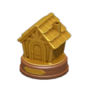 Gold HHA Trophy Animal Crossing New Horizons | ACNH Critter - ACNHMALL