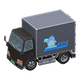 Black x Refrigerated truck Black x Refrigerated truck