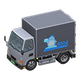 Silver x Refrigerated truck