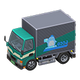 Green x Refrigerated truck Green x Refrigerated truck