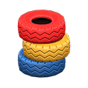 Tire Stack Animal Crossing New Horizons | ACNH Critter - ACNHMALL